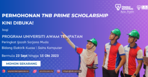 tnb prime scholarship