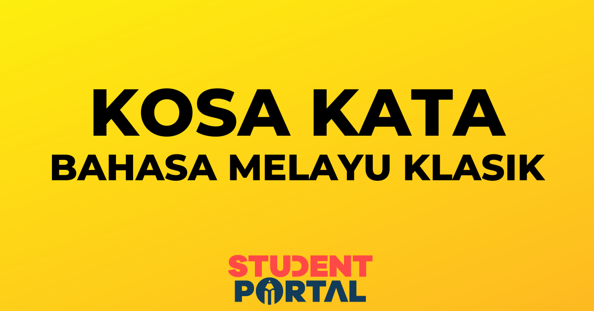 Senarai Kosa Kata Bahasa Melayu Klasik (Unsur Alam)