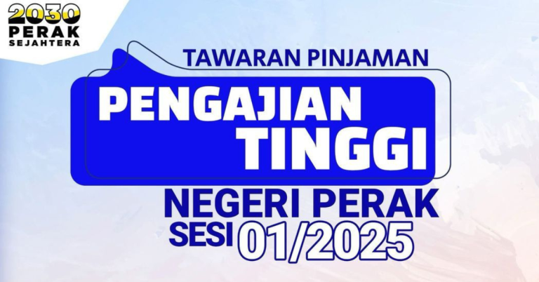 pinjaman pengajian tinggi negeri perak
