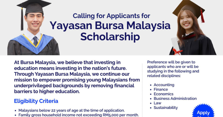 biasiswa yayasan bursa malaysia